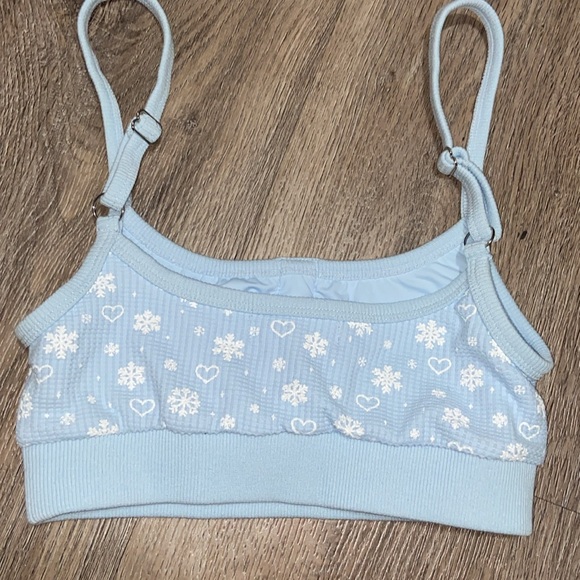 FRANKIES BIKINIS size S Sugar Waffle Bralette Top - Picture 2 of 10